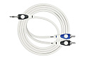 Kirlin LGY-364L 2M WH кабель Y-образный 2 м, 3,5 мм мини-джек стерео - 2 x RCA