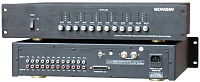 GONSIN TC-Z904B передатчик сигнала для системы синхроперевода. 4 входных аудио каналов, выход на 4 канала, DB25 для подключения консоли переводчика, аудио выход для мониторинга или записи, 2 BNC разъема для подключения TC-H25/H35