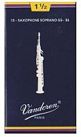 Vandoren трости для саксофона сопрано (1 1/2 ) (10 шт. в пачке) SR2015