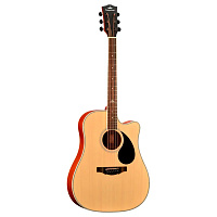KEPMA D1C Natural акустическая гитара, цвет натуральный глянцевый