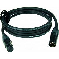 KLOTZ M5FM15 готовый микрофонный кабель MC5000, 15м, XLR/F Neutrik, металл - XLR/M Neutrik, металл