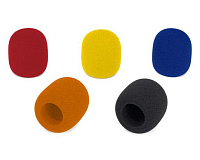Samson WS1C комплект из пяти цветных ветрозащит для динамических микрофонов
