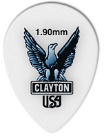 CLAYTON ST190/12 - медиатор 1.90 mm ACETAL polymer уменьшенный