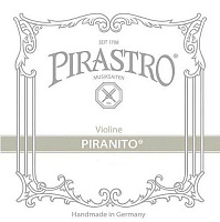 Pirastro 615100  Piranito струна E для скрипки, MEDIUM, сталь с обмоткой из хромированной стали, с шариком
