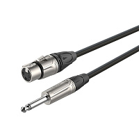 ROXTONE DMXJ210/10 Кабель микрофонный XLR - джек моно 6.3 мм, длина 10 м