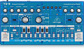 Behringer TD-3-BB басовый синтезатор, встроенный дисторшн, VCO, VCF, VCA, 16-шаговый секвенсор, 16 голосов, цвет синий