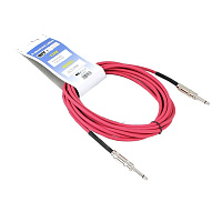 Invotone ACI1006/R  инструментальный кабель, mono jack 6.3  mono jack 6.3, длина 6 метров, цвет красный