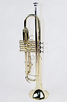 Sebastian STR-435  Труба полупрофессиональная, строй Bb, лаковое покрытие, 2 сливных клапана, мундштучная трубка томпак, клапаны монель