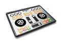 NUMARK MixTrack Edge компактный USB DJ-контроллер с встроенным 24-бит аудиоинтерфейсом, в комплекте ПО Virtual DJ LE