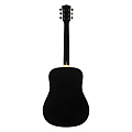 ROCKDALE Aurora D6 BK Gloss акустическая гитара, дредноут, цвет черный, глянцевое покрытие