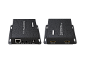 AVCLINK HT-4K70 Комплект: передатчик и приемник сигнала HDMI по витой паре. Вход/выход передатчика: 1 х HDMI/1 х HDMI, 1 х RJ45. Вход/выход приемника: 1 х RJ45/2 х HDMI. Максимальное разрешение 3840 x 2160 @ 60 Гц (4:4:4). Максимальное расстояние 70 м 