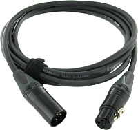 Cordial CPM 3 FM-FLEX микрофонный кабель XLR female/XLR male, разъемы Neutrik, 3,0 м, черный