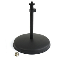 AuraSonics MS4R настольная микрофонная стойка на круглом основании, вес 1.4 кг, высота 17 см, сталь