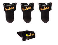 D'Andrea R4 PAC MD TF BLK  Набор медиаторов-когтей (на большой палец + 3 шт. обычных), материал пластик, размер средний, серия Fingerpicks & Thumbpicks