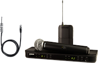 SHURE BLX1288E/SM58 M17 662-686 MHz двухканальная радиосистема с поясным передатчиком Shure BLX1 и ручным передатчиком Shure SM58
