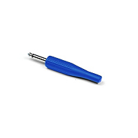 Invotone J180BL разъем джек моно 6.3 мм, пластик, цвет синий