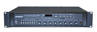 ABK PA-2106 Микшер-усилитель, 6 зон, USB/SD/FM плеер, 2 микрофонных входа, 3 AUX входа, 1 AUX выход