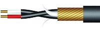 ROXTONE MC005/100 Black Симметричный микрофонный кабель из бескислородной меди, на катушке 100 метров, 100% экранирование (спираль из медной проволоки: 80x0.10 мм + индивидуальная гальваническая изоляция проводников), D 6.8 мм, AWG 24, цвет черный