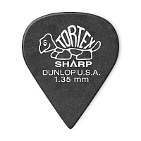 Dunlop 412R135 Tortex Sharp 72Pack медиаторы, толщина 1,35 мм, 72 шт.