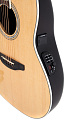 OVATION CS24L-4G Celebrity Standard Mid Cutaway Natural леворукая электроакустическая гитара