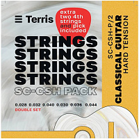 TERRIS SC-CSH-Pack/2 Струны для классической гитары