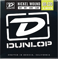 DUNLOP DBN60120 Nickel Plated Steel Bass 60-120 струны для бас-гитары
