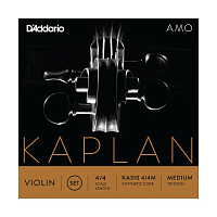D'ADDARIO KA310 4/4M, Kaplan Amo, 4/4 medium набор струн для скрипки 4/4, среднее натяжение