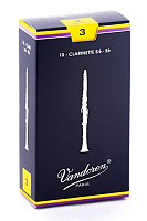 Vandoren Traditional 3.0 (CR103) трость для кларнета Bb №3.0, 1 штука
