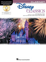 HL00842627 - Clarinet Play-Along: Disney Classics - книга: классические хиты Диснея для кларнета, 16 страниц, язык - английский