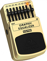 Behringer EQ700  Педаль эффектов 7-полосный эквалайзер для гитар и клавишных