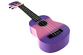 Kaimana UK-21 PKP Укулеле сопрано, цвет розово-фиолетовый