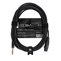 ROCKDALE XF001-5M микрофонный кабель XLR мама - джек стерео 6.3 мм, длина 5 метров