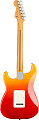 FENDER Player Plus STRAT MN TQS электрогитара, цвет оранжевый, чехол в комплекте