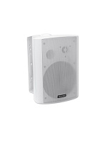 OMNITRONIC WP-6W PA Wall Speaker настенная акустическая система, 100 В / 40 Вт, 105 дБ, 70 Гц - 20 кГц, 284x215x190 мм, 3.5 кг, цвет белый, ABS-пластик с металлической решеткой