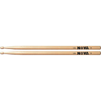VIC FIRTH N2B  барабанные палочки 2B с деревянным наконечником, материал - орех, длина 16 1/4', диаметр 0,630', серия NOVA