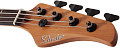 Schecter C-4 STANDARD TB Бас-гитара, 4 струны, цвет TOBACCO BURL