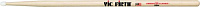 VIC FIRTH 8DN - барабанные палочки, тип 7A с нейлоновым наконечником и более длинной ручкой, материал - гикори, длина 16", диаметр 0,540", серия American Classic