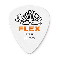 Dunlop 428P060 Tortex Flex Standard 12Pack  медиаторы, толщина 0,6 мм, 12 шт.