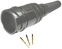 Amphenol MP-4101-13P Разъем аудиосерии MP-41, 13 обжимных контактов, штекер на кабель