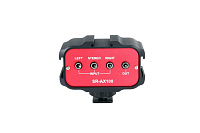 Saramonic SR-AX100 двухканальный аудиоадаптер для DSLR камер или камкордеров