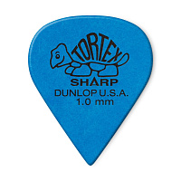 Dunlop 412R100 Tortex Sharp 72Pack медиаторы, толщина 1 мм, 72 шт.