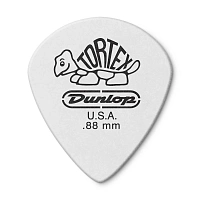 Dunlop 478P088 Tortex White Jazz III 12Pack  медиаторы, толщина 0,88 мм, 12 шт.