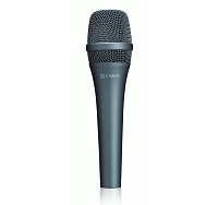 Carol AC-920 DARK SILVER+BLACK Микрофон вокальный с держателем и кабелем цвет Metallic Grey
