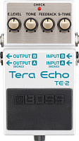 Boss TE-2 Tera Echo гитарная педаль атмосферный ревер/дилей с функцией Freeze