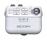 Zoom F2-BT/W полевой стереорекордер, Bluetooth, цвет белый 
