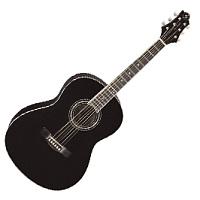 Greg Bennett ST91/BK  Акустическая гитара, размер 3/4, мензура 23 1/4", Nato, анкер, ключ, цвет черный
