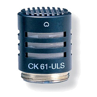 AKG CK61 ULS капсюль с кардиоидной диаграммой направленности серии Ultra Linear, предназначен для использования с предусилителем C480B-ULS, поставляется в комплекте с ветрозащитой W32