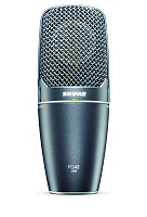 SHURE PG42USB кардиоидный конденсаторный вокальный микрофон c большой диафрагмой, аттенюатор -15дБ, фильтр НЧ, поключение по USB