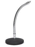 VESTON MS030  стойка микрофонная настольная гусиная шея, высота 31,5 см, цвет хром