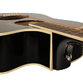 ROCKDALE Aurora D6 C BK Gloss акустическая гитара, дредноут с вырезом, цвет черный, глянцевое покрытие